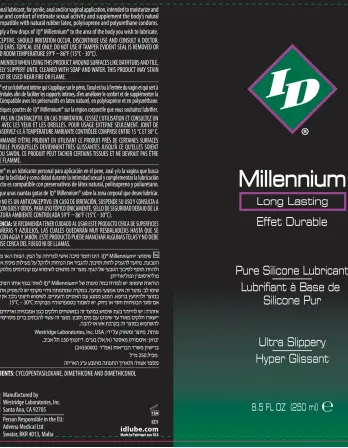 ID Millennium Silicone Lubricant 8.5 Oz