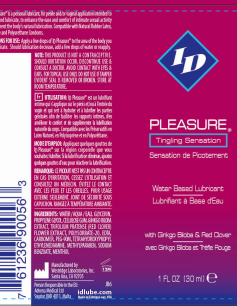 ID Pleasure 1 Fl Oz