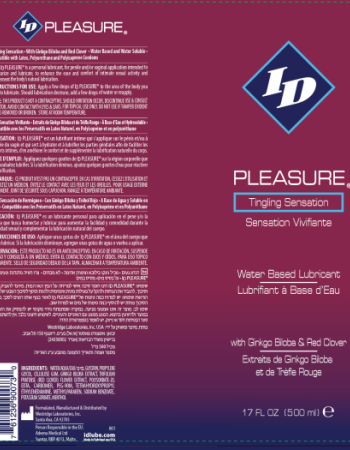 ID Pleasure 17 Fl Oz