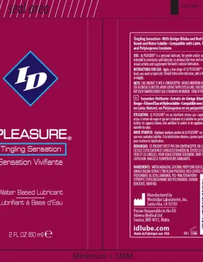 I-D 2oz Travel Tube Pleasure