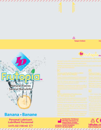 ID Frutopia Natural Flavor Banana 3.4 Oz