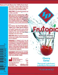 ID Frutopia Natural Flavor Cherry 1 Oz