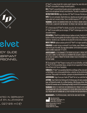 ID Velvet Body Glide 4.2 Oz