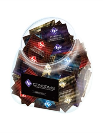 ID Condoms - Assorted - 144 Piece Jar