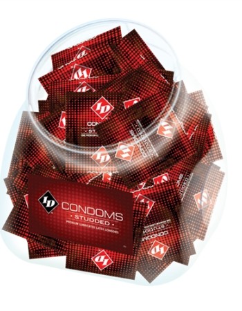 ID Condoms - Studded - 144 Piece Jar