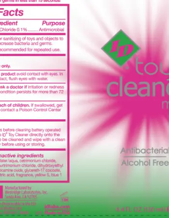 ID Toy Cleaner Mist 4.4 Oz