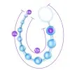 B Yours - Basic Beads - Blue