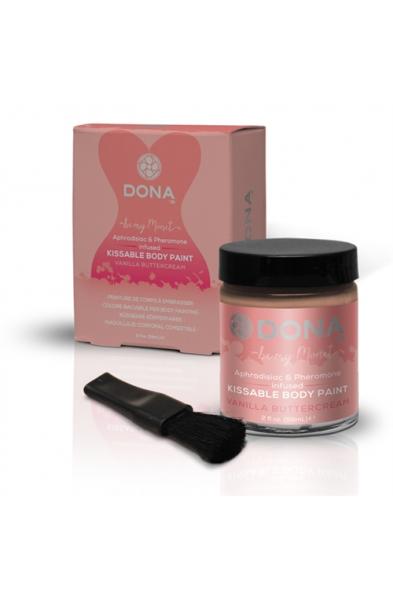 Dona Kissable Body Paint - Vanilla Buttercream - 2 Oz.