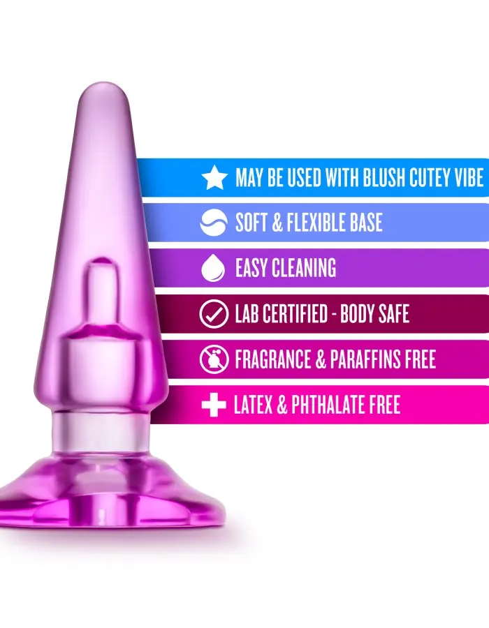 B Yours - Basic Anal Plug - Pink