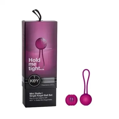 Mini Stella I Single Kegel Ball Set - Pink