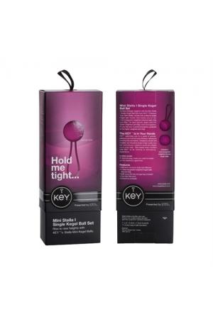 Mini Stella I Single Kegel Ball Set - Pink