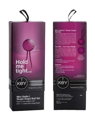 Mini Stella I Single Kegel Ball Set - Pink