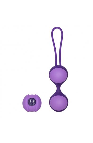 Mini Stella II Double Kegel Ball Set - Purple