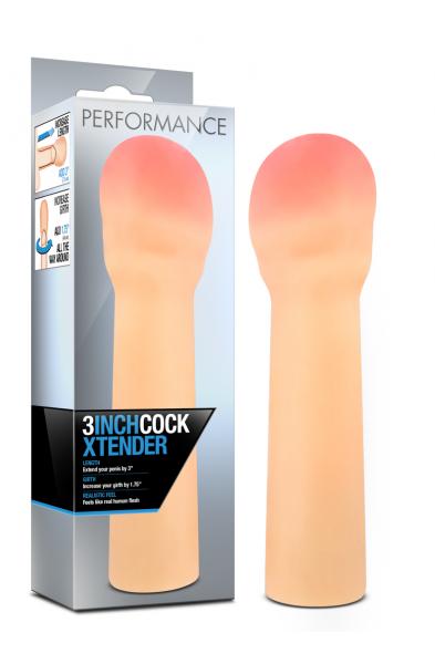 Performance - 3 In. Cock Xtender - Beige