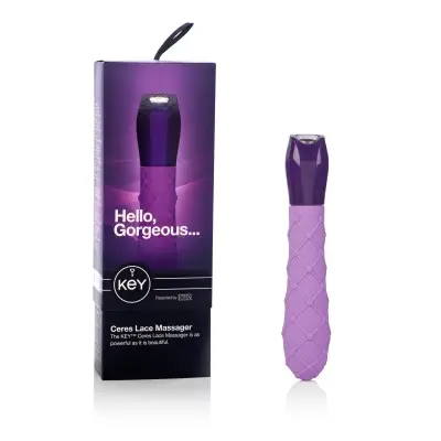 Key Ceres - Lace Massager - Lavender