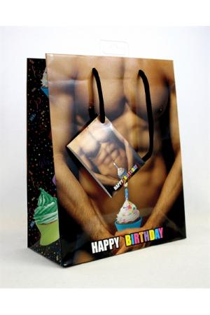 Guy With Cupcake - Gift Bag