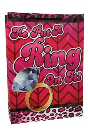 He Put a Ring on It - Large Gift Bag