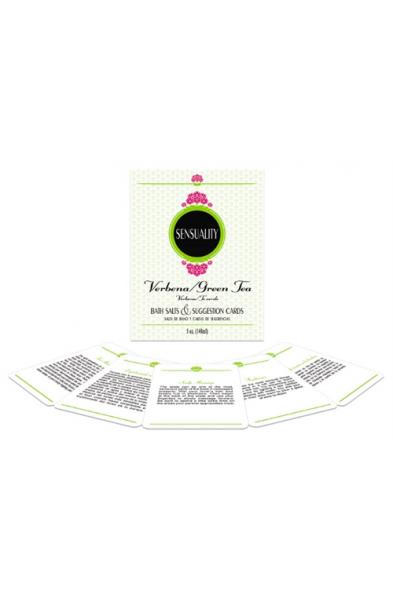 Sensuality Bath Set - Verbena and Green Tea