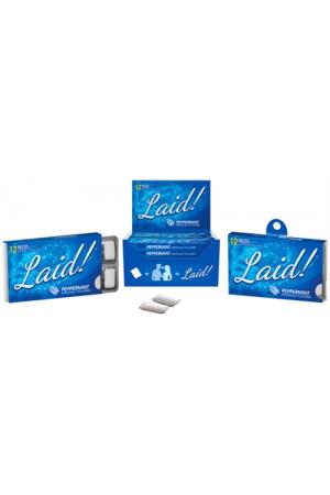 Laid! Gum - 12 Piece Display