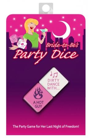 Bride-to-Be Party Dice