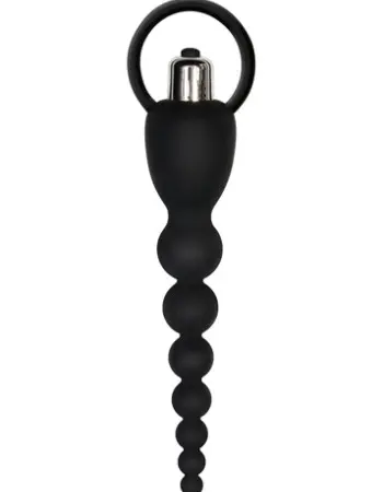 Adam and Eve Silicone Vibrating Anal Beads