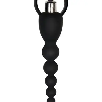 Adam and Eve Silicone Vibrating Anal Beads