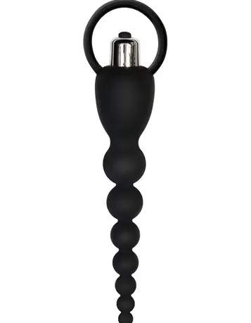 Adam and Eve Silicone Vibrating Anal Beads