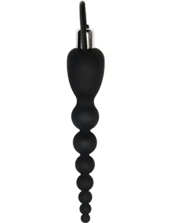 Adam and Eve Silicone Vibrating Anal Beads