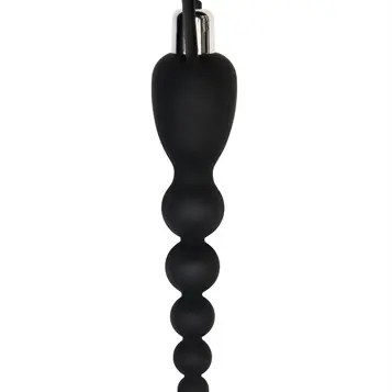 Adam and Eve Silicone Vibrating Anal Beads