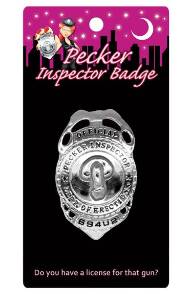 Pecker Inspector Badge