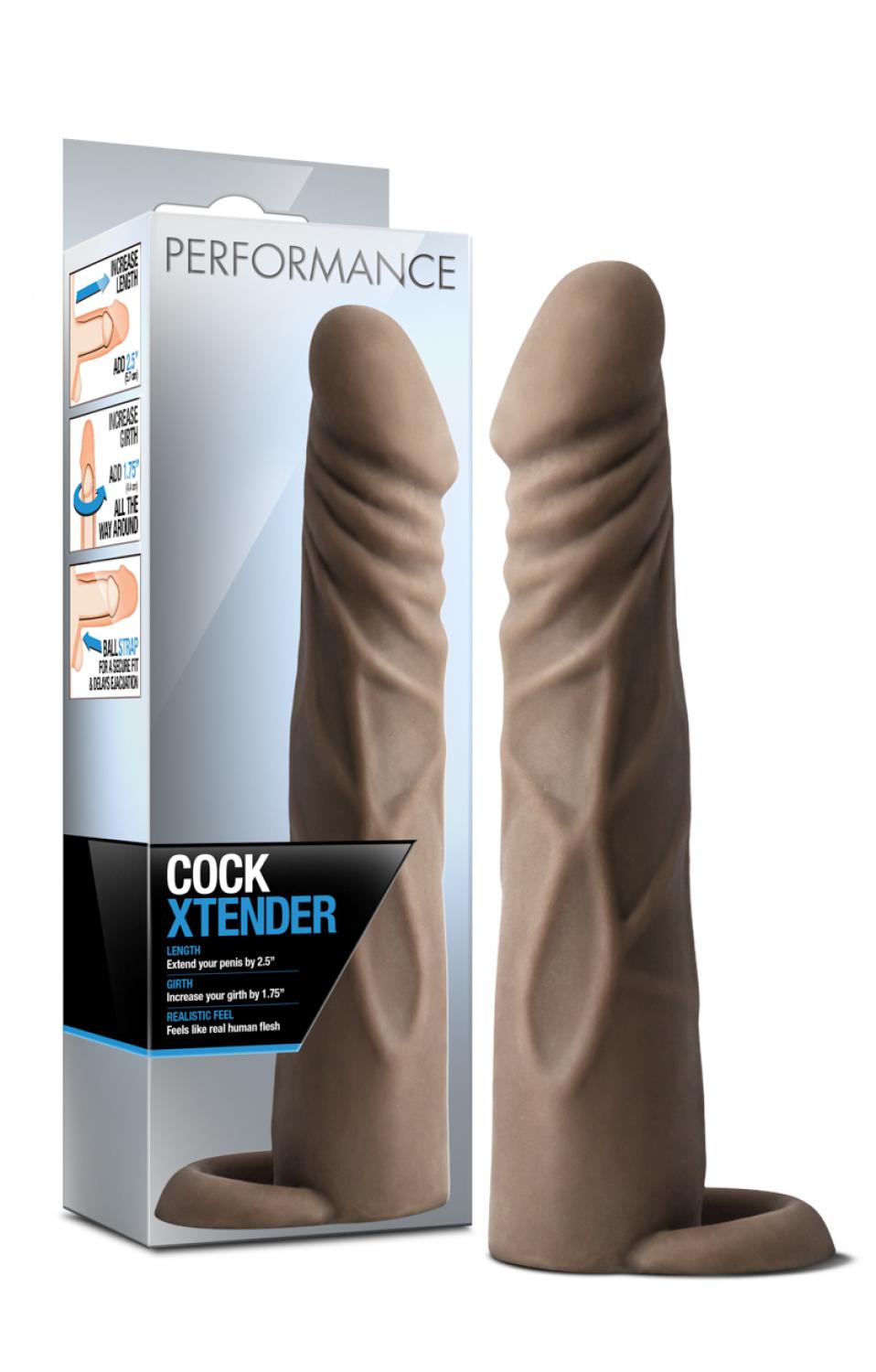 Cock Xtender - Brown - BL-26996