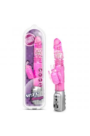 Sexy Things Butterfly Stroker - Pink