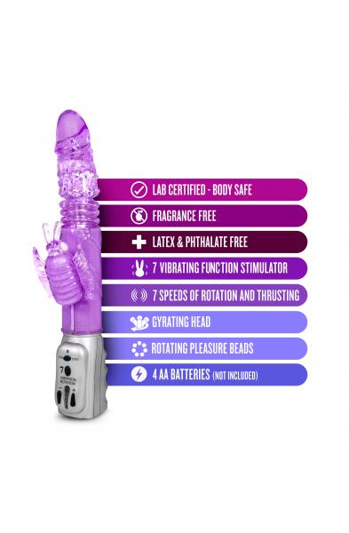 Sexy Things Butterfly Stroker - Purple