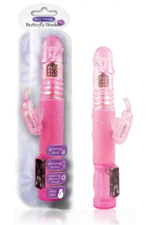 Sexy Things Butterfly Stroker Mini - Pink