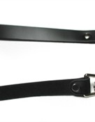 Leather Leash Black