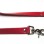 Leather Leash - Red