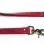 Leather Leash - Red