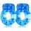 Stay Hard - Vibrating Cock Rings - 2 Pack - Blue
