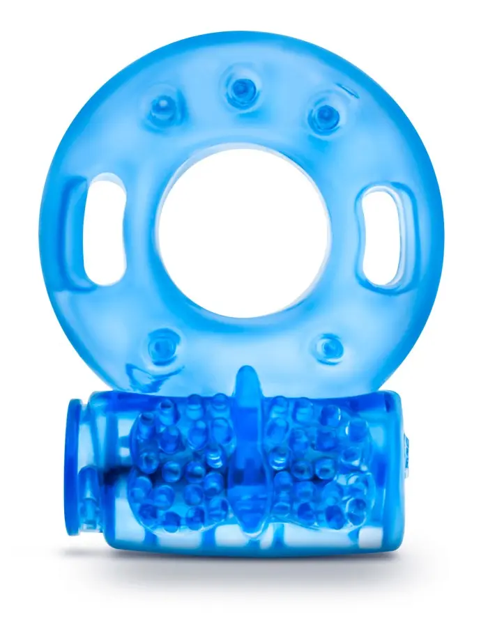 Stay Hard - Vibrating Cock Rings - 2 Pack - Blue