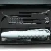 Neon Wand Electrosex Kit - White Handle - Red Electrode