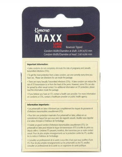 Kimono Maxx Large Flare - 3 Pack