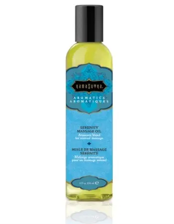 Aromatic Massage Oil - Serenity - 8 Fl. Oz.