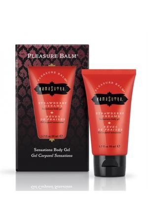 Pleasure Balm Sensations Body Gel - Strawberry  Dreams - 1.7 Fl. Oz.