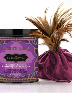 Honey Dust Body Powder - Raspberry Kiss - 8 Oz.