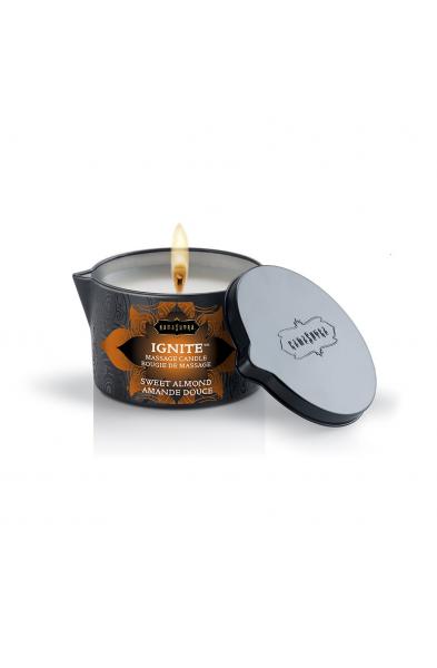 Ignite Sweet Almond Massage Candle - 6 Oz.