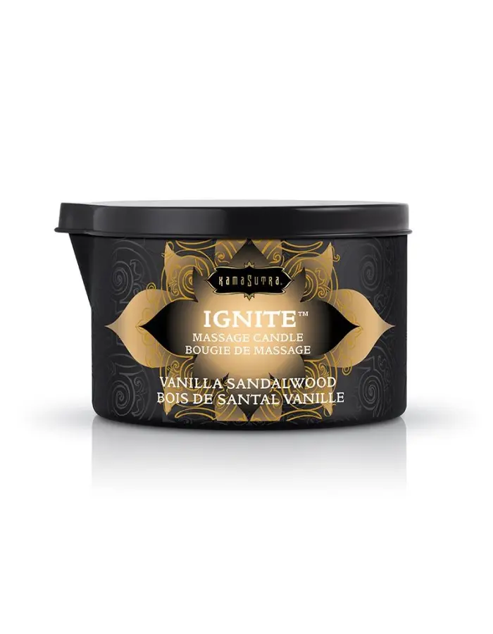 Ignite Vanilla Sandalwood Massage Candle - 6 Oz.