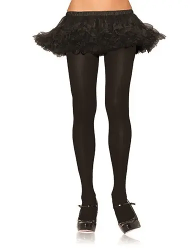 Nylon Tights - One Size - Black
