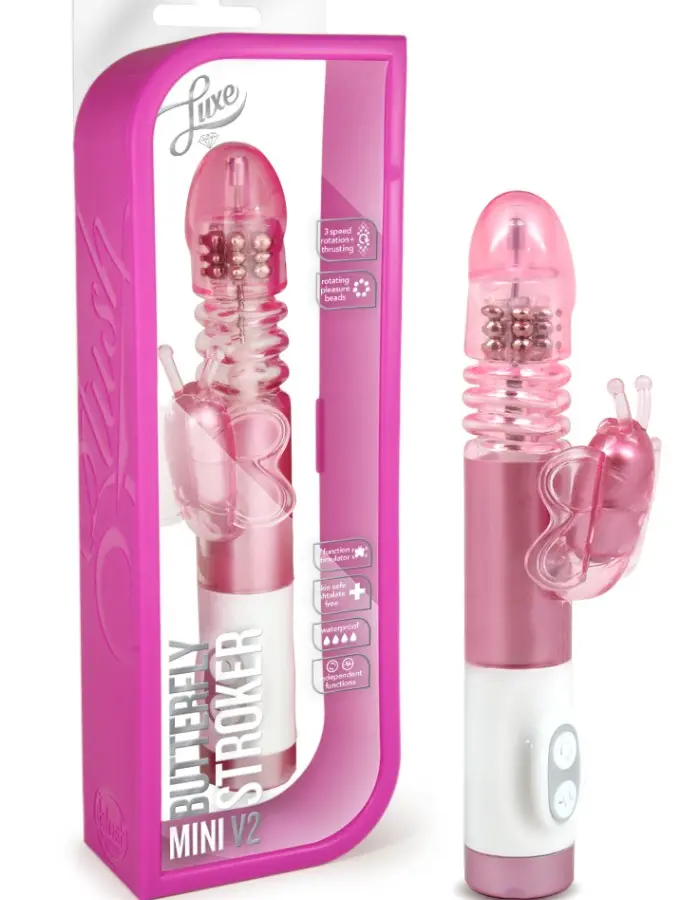 Butterfly Stroker Mini V2 - Pink