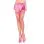 Fence Net Thigh Highs - One Size - Neon Pink