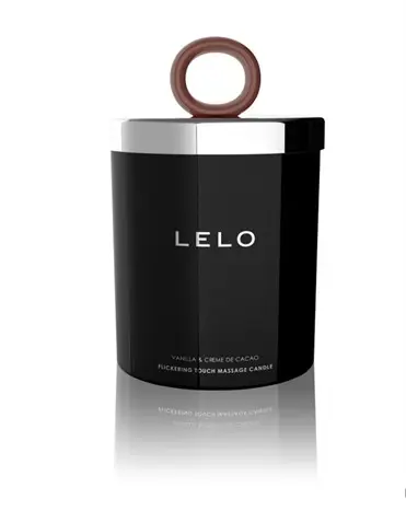 Flickering Touch Massage Candle Vanilla and Cream  De Cacao - 5.3 Oz